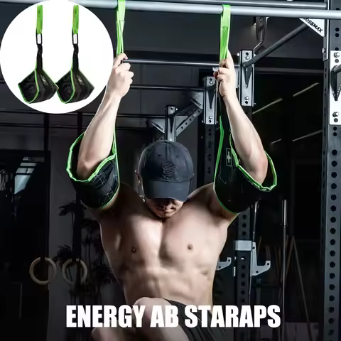 Hanging Training Strap Abdominal Muscle Suspension Strap Leg Raise Sling Hook Pull-Up Assist Strap W