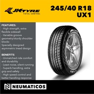 JK Tyre 245/40 R18 UX Royale Passenger Car Radial Tires (PCR), Made in India