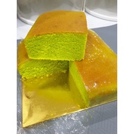 pandan butter cake ( whole cake ) 7 inch size