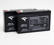 [HCM]Bình ắc quy UPS xe đạp điện EAGLE 6V - 7Ah (EG7-6)