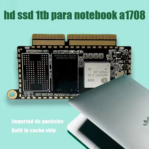 1tb Nvme SSD Intern Hard Drive For Macbook Pro 2017 M2 Disco Solido SSD For Mac Pro A1708 2016/2017 