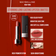 Captivating Long-Lasting Matte Lipstick #500 Maple Leaf Red-Brown 3.9g/0.13oz, Velvety Matte Finish,