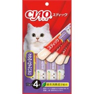 INABA - CIAO果凍片 - 雞肉+松葉蟹片 (15g x4)貓小食 TSC124 最佳食用日期: 12/2025