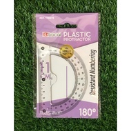 PLASTIC PROTRACTOR 180° (11 CM)