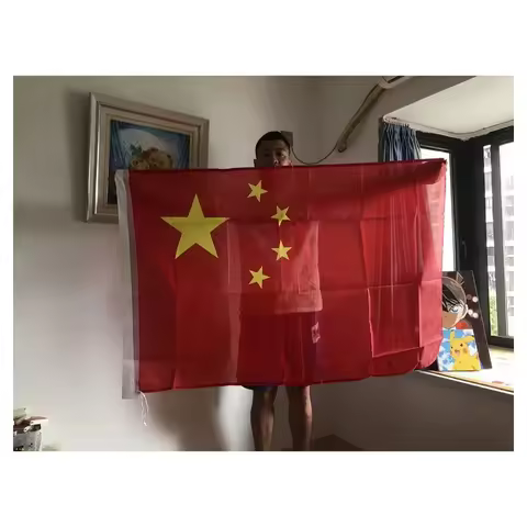 SKY FLAG China Flag 64x94 96x144cm Chinese National Flag Hanging Banner Outdoor Indoor Home Decorati