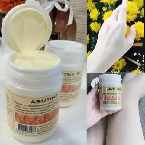 Kem Body Abutine 3c3 Skin Brightening Cream Kích Trắng Arbutin Hủ Hàng Thái Body Lotion