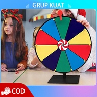 Lucky Spin 30CM 12 Colors Spin Wheel Game Multipurpose Spin Wheels