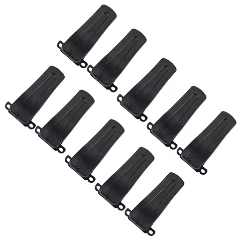 10Pcs Clamps Original For Baofeng Bf 888S Belt Clip For BF-666S BF-888S Uv-B5 B6 6R Retevis H-777 Ra