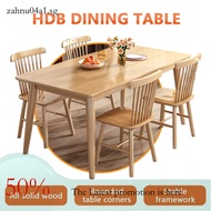 Set Japanese Minimalism Dining Chairs Long Bench Nordic Design Furniture Small Apartment Study Table