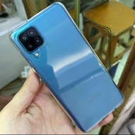 Samsung A12 M12 soft case silikon silicone clear case Premium