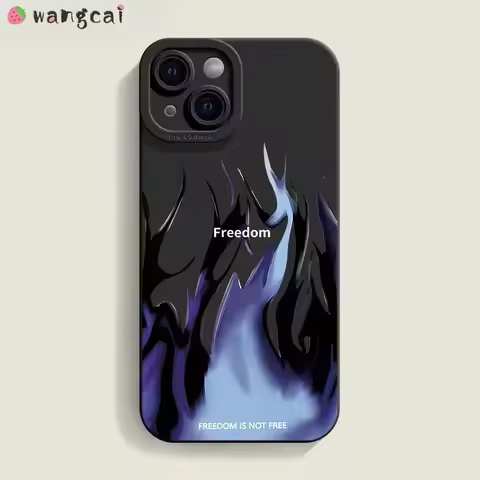 For Vivo IQOO Z9 Turbo Z9X Z7X Z7 Z6 Z8X Z8 Z3 Z1X Neo 10 9 8 7 Pro 6 5 SE Phone Case Blue Flame Pat