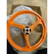 rim 3 batang enkei oren 125zr lc v8 batang kasar bibir petak copy 1:1