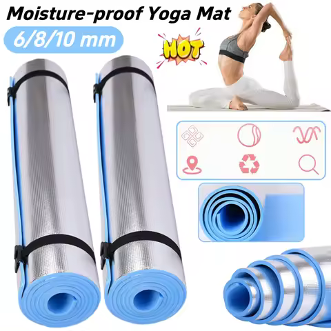 6/8/10mm Thick Yoga Mats Anti-slip Sport Fitness Mat Blanket For Exercise Yoga And Pilates Gymnastic