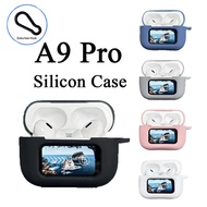 A9 Pro TPU Silicone Case for Bluetooth Earbuds, Shockproof Soft Cover with Touch Screen Protection