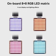 RP2350 Development Board 8x8 LED Matrix Onboard QMI8658 Six- Sensor Micro Module