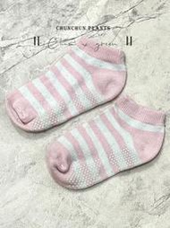 || Chun x green || D✨03｜台灣現貨✨二手 粉條紋童襪