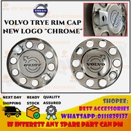 VOLVO TRYE RIM CAP NEW LOGO "CHROME" HIGH QUALITY 1 PCS