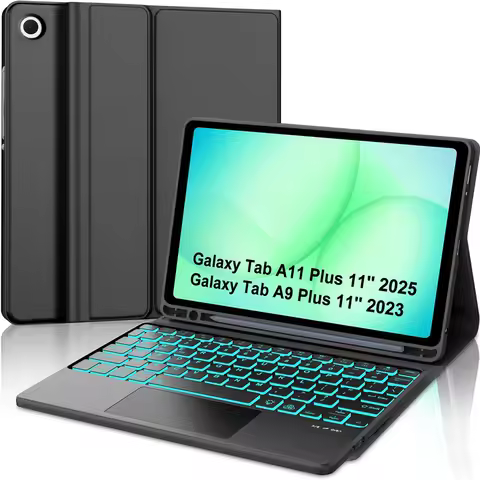 Keyboard Case for Samsung Galaxy Tab A9 Plus 11 Inch, For Samsung Galaxy Tab A11 Plus 11 Inch Tablet