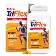 GNC TriFlex Fast-Acting 加強型速效關節維護葡萄糖胺 5合1速效特強配方 (240粒) [平行進口] (EXP 12/2028年)