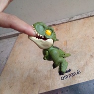 HIJAU Toishop green snap squad dinosaur figure