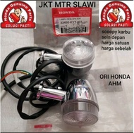 33450 KYT 901 Riting Sein lampu sein depan Scoopy Karbu Kanan Kiri harga satuan ori honda