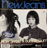 出NewJeans hanni how sweet/bubblegum專輯(已拆+盒瑕