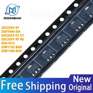 100Pcs 2SC2383 EY 2SD1664 DA 2SC2655 EY CY 2SC3357 RF RE 2SA1013 2SB1132 BAR 2SB1188 BCR SOT-89 IC C
