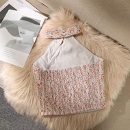 #240斤大码辣妹旗袍挂脖吊带小背心胖mm300斤宽松外穿上衣潮240斤大码辣妹旗袍挂脖吊带小背心胖mm300斤宽松外穿上衣潮@