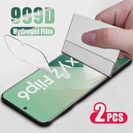 1-3Pcs 999D Full Glue Hydrogel Film Curved Screen Protector for Samsung Galaxy Z Flip 7 6 5 4 Screen
