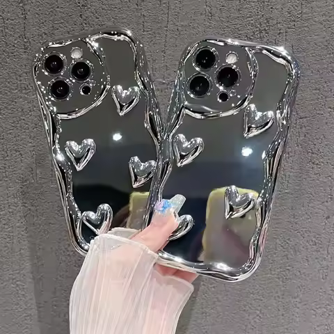 Luxury 3D Love Phone Case For Samsung Galaxy S25 S24 S23 Ultra S20 FE S21 S24 Plus J7 J2 Prime G530 