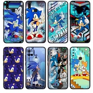 Phone Casing for Huawei Y6P Y7A Y8P Y9A Y7 2019 Y7 Prime 2018 Q6V4 Sonic the Hedgehog Soft Silicone 