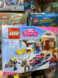 👸 LEGO 41066 Disney Princess Frozen Anna & Kristoff’s Sleigh Adventure 冰雪奇緣 愛莎公主 聖誕 雪地 olaf 樂高 積木 兒童
