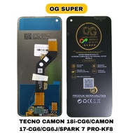 Lcd ts TECNO CAMON 18i-CG6/CAMON 17-CG6/CG6J/SPARK 7 PRO-KF8