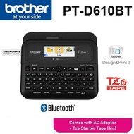 Brother PT-D610BT Business Professional Connected Label Maker Machine - Brother Wireless Labeller