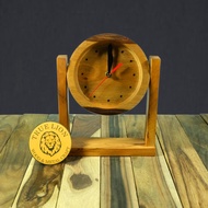Unique Wooden Table Clock Aesthetic Table Clock/ Unique Table Clock/