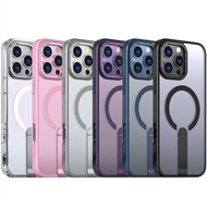 Bracket Magnetic 16e Phone Case 15promax Suitable for 15/14 Transparent 13/1211p New Style