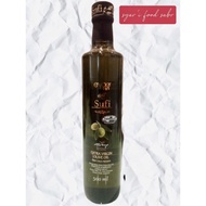 evoo sufi extra virgin olive oil 500 ml minyak zaitun asli turki-halal