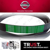 Original Nissan Fan Belt 11720-EB70C for Nissan Navara D40 2.5 Automatic AT - 7PK1272 ( 7PK1270 / 7P