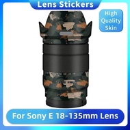 SEL18135 Camera Lens Sticker Coat Wrap Protective Film Body Protector Decal Skin For Sony E 18-135 1