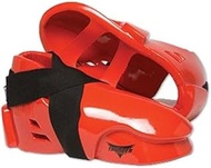 Pro Force Thunder Double Layered Kicks Karate Sparring Shoes - Red - Small - 7/7-1/2