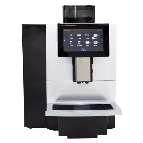 Automatic Italian freshly ground coffee machine Commercial automatic grinding scan code convenience 