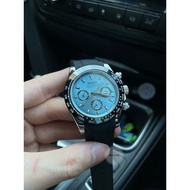 SEIKO MOD DAYTONA STYLE Sky Blue💯