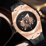 pintime/品時新款指南針手錶男時尚個性石英商務表款