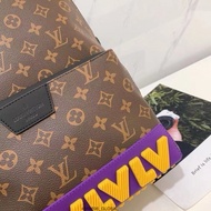 1: 1 L- Style Large Capacity Men's Sports Backpack Student School Bag Size: 28X37x20cm Lady Bag lady