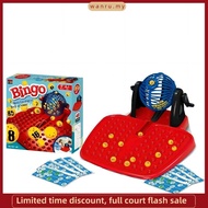 [LzdyyhacMY] Bingo Game Set, Bingo Lottery Game, Vintage Bingo Set, Bingo Machine Toy for Birthday M