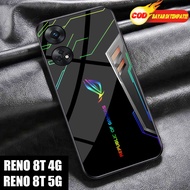 Glossy Case OPPO RENO 8T 4G - RG1 -Hardcase Glossy 2D -OPPO RENO 7Z 5G - Silicone OPO RENO 8T 5G - S