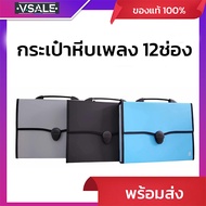 Accordion Document File With 12 Compartments