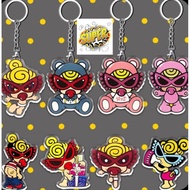 HYSTERI Acrylic Keychain Backpack Car Key Decoration Children's Cute Gift HYSTERIC MINI Accessories