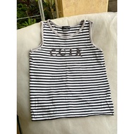 PRELOVED PL branded boys' striped t-shirt Comme Ca Ism size 130 8T 9T 10T