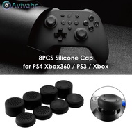 8pcs Silicone Thumb Stick Grips Controller Caps for PS4/Xbox 360/PS3/Xbox